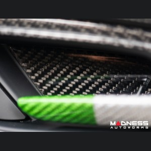 Alfa Romeo Tonale Inner Door Bowl Cover Kit - Carbon FIber - Flexible / Self Adhesive 